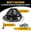 VIVIDA #6 EPDM Metal Roof Pipe Flashing Boot, Flexible Roof