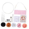 Operitacx DIY Wollfilz Zubehör Wollfilz Set Filztiere Set Nadelfilz Set