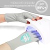 chemotex Guantes de uñas UV, guantes profesionales de protección UV