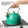 Whistling Kettle 2.5L Capacity Stainless Steel Stovetop Teapot for Water