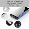Dual Arc Plasma Lighter with LED Battery Indicator and Box,