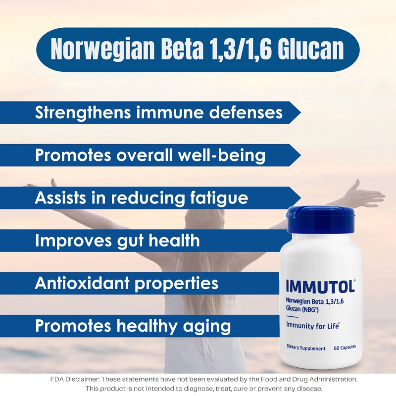 Immunocorp Immutol Immune Support Supplement with 750mg of Beta Glucan