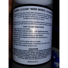 slammin Chrome Cleaner Slammin wire spoke wheels rims