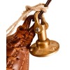 Geoffrey Retro Speed Punch Ball Bag with Brass Fitting Hanging