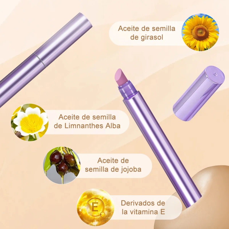 Aceite para Cutícula AOKUN Lavanda Fortalecedor de Uñas Hidratante