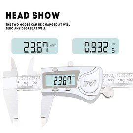 Oudtinz ABSOLUTE ORIGIN 0-6" Digital Electronic Caliper - IP54 Protection/Extreme Accuracy