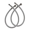 59" Extra Long Faucet Supply Lines Braided Stainless Steel Hose