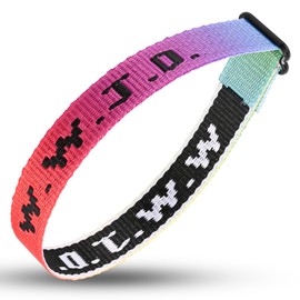 Meajjew WWJD Bracelet Pack for Women Men, Christian Jesus Gifts Adjustable Wristbands, WWJD Bracelets - What Would Jesus Do Bracelet 1 Colorful