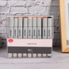 Marker Pen Double Head Skin Colors Transparent Set Painting Brush