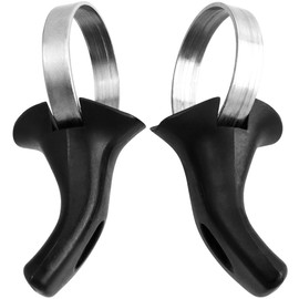 Eyech 2Pcs Road Bike Handlebar Thumb Rest Grips, Anti-Slip Bicycle Handle Ends Rest Ergonomic Auxiliary Handlebar Thumb Grips Accessories for Road Bike MTB