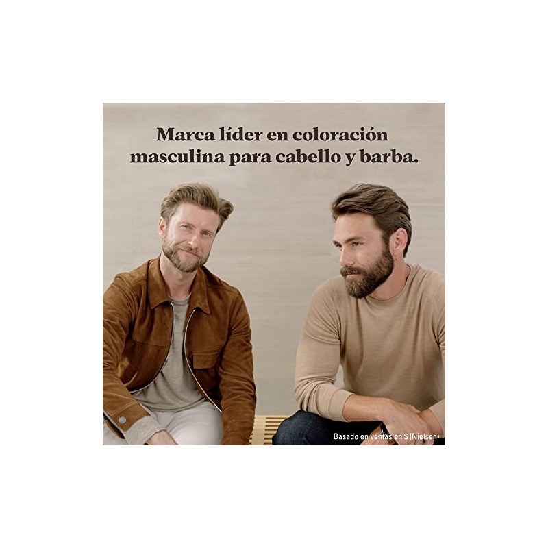 Just For Men Tinte Barba y Bigote B35 Castaño 3