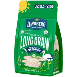 Lundberg White Rice Regenerative Organic Certified – Non-Sticky Aromatic Long...