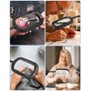 IVMAIE 10X Magnifying Glass with Light and Stand LED Magnifier