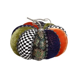Mark Roberts Collection 39-13529 Harlequin Pumpkin 12 Inches X 8 Inches