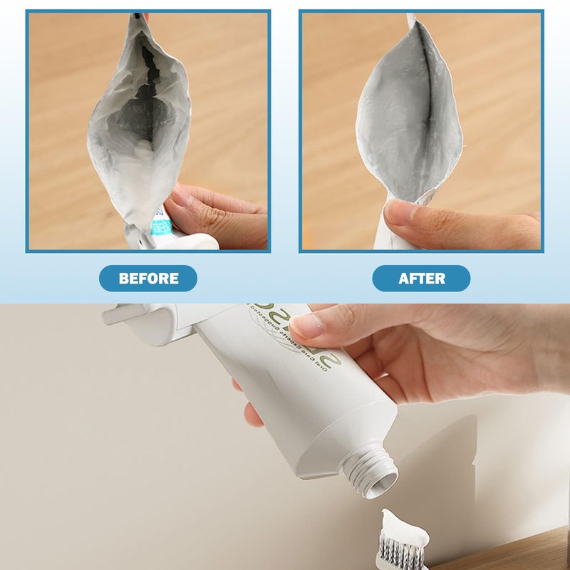 FISH DRAGATE Pack of 2 tube squeezer, toothpaste dispenser, toothpaste