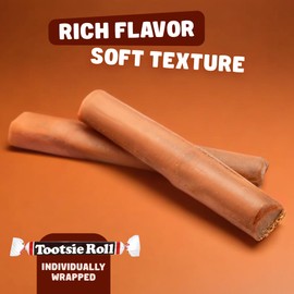 Juniors Long Taffy Candy 1 lb - Bulk Candies (42 Pieces) in Resealable Bag, Individually Wrapped, Chewy Texture, Gluten Free