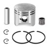 Tunejoy 44 mm Piston Replacement Set Piston Circlip Kit Piston