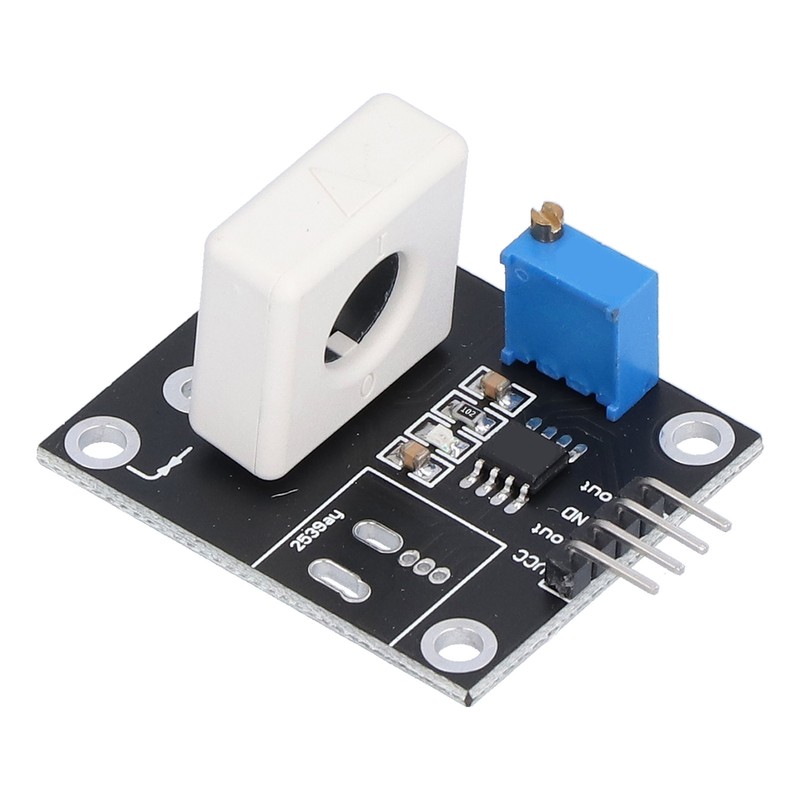 Hall Current Sensor Module Plastic Adjustable Electronic Component for Overcurrent