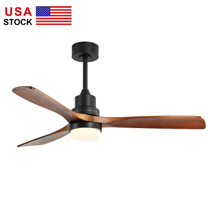 USA in Stock 52 Inch Ceiling Fan with Lights and