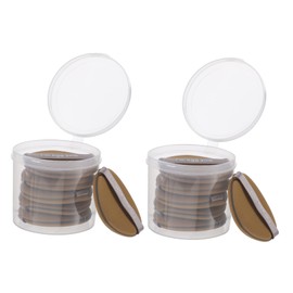 Minkissy 24pcs Dual-sided Makeup Sponges for Wet and Dry Use Non Cushion for Foundation and Powder Washable and Reusable for All Skin Types