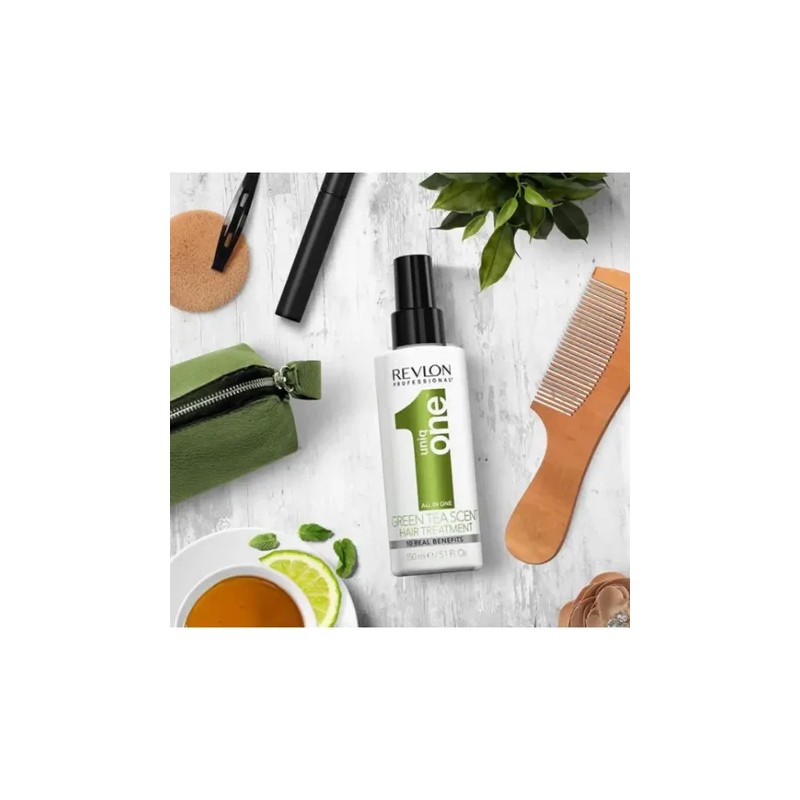 Revlon Tratamiento Capilar Uniq One Té Verde 150 Ml