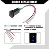 Hihaha Fog Light Pressure Switch with Connection Cable for Toyota