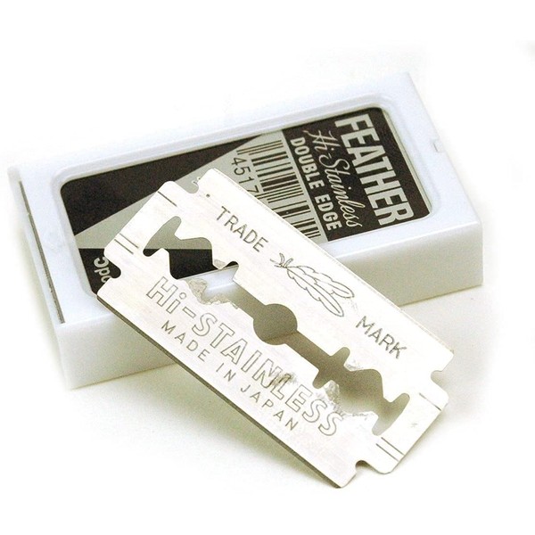 30 Feather Stainless Steel Double Edge Safety Razor Blades
