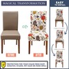 ZHILING Chair Covers Set of 4 Super Fit Stretch Removable