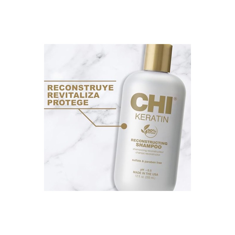 CHI Keratin Shampoo, 12 fl. oz.