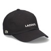 Lacoste Logo Cotton Basic Cap Logo Cotton Basic Cap (Black)