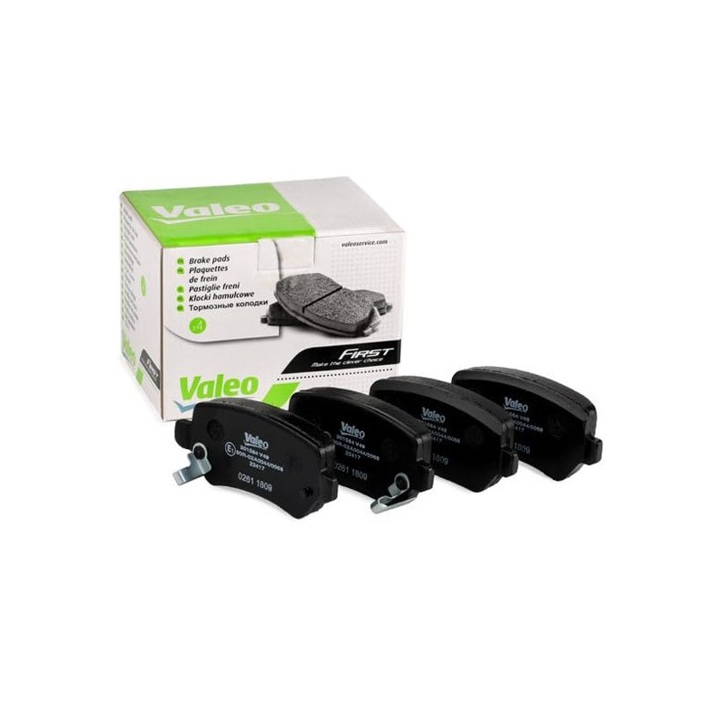 Valeo 301584 Brake Pad Set Disc Parking Brake Pad Set