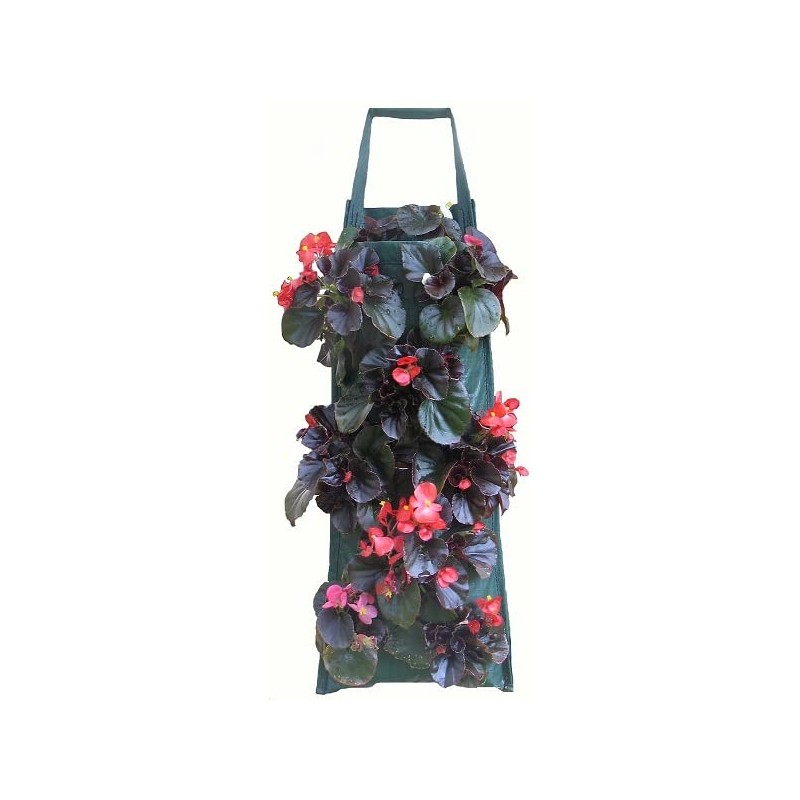 Nutley's Hanging Strawberry Flower Bag Planter Pouch grow fruit herbs