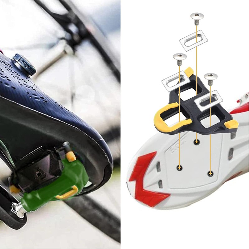 WOWSPORT SPD SL Road Bike Pedals with Cleat,Compatible with Shimano