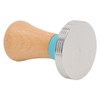 Wooden Coffee Tamper Food Grade Rustproof Easy To Clean Heavy