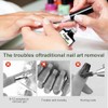 2 Pcs Gel Nail Polish Remover, Easily & Quickly Remove