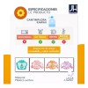 J.H. Company Cantimplora Botella Agua De Figuras Luz Led Kawaii
