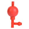 Tiiyee Lab Rubber Suction Bulb, Bulb Pipette Hand Syringe Ear