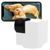 Edison Smart Duct Rail Surveillance Camera CUBE (White) Alexa Compatible,