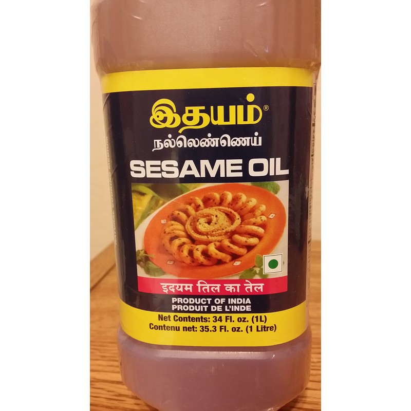 Idhayam Gingelly/Sesame Oil 1 Litre