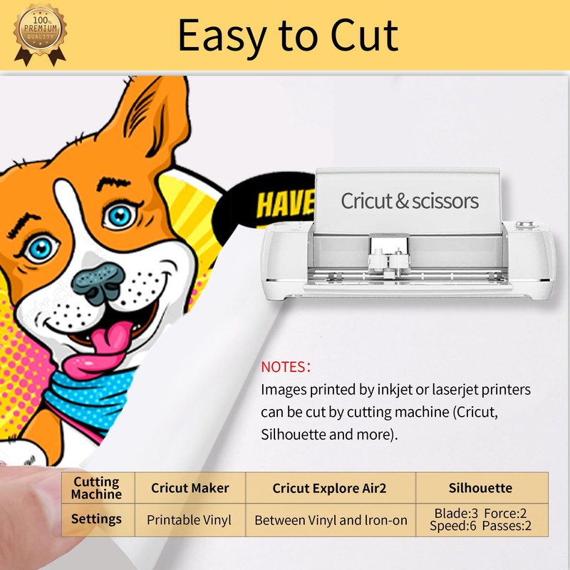 TransOurDream Iron-on Printable Heat Transfer Vinyl 3.0 Transfer Paper for