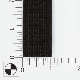 Dritz 3-Pack 1" Black, 5 yd (15 Yards Total) Non-Roll Sewing Elastic, 3 Pack