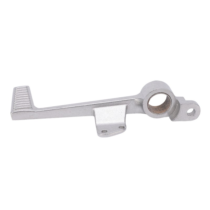 Motorcycle Rear Brake Lever Foot Pedal Silver CNC Aluminium Replacement