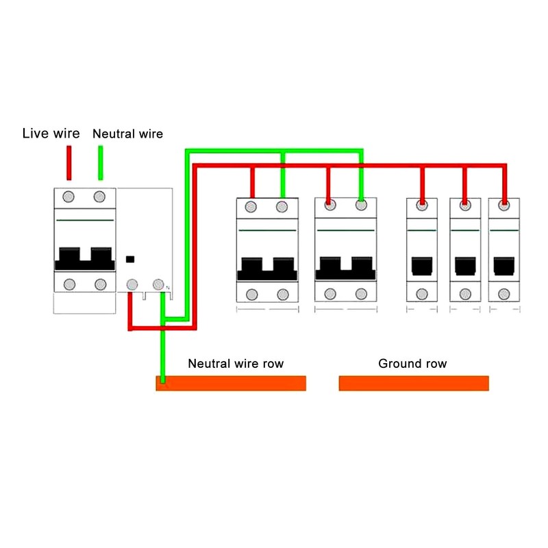DC Miniature Circuit Breaker 2P 6KA 400V Air Switch for