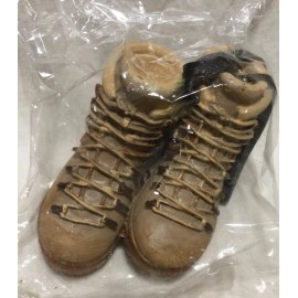 Pacific Rim NEW Pacific Rim Christmas Ornament - Pair of Tan Brown Hiking Boots