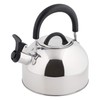 Pearl Metal Kettle Silver 2.3L Stainless Steel Harmony Whistling Lips HB-4258