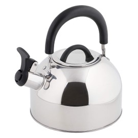 Pearl Metal Kettle Silver 2.3L Stainless Steel Harmony Whistling Lips HB-4258