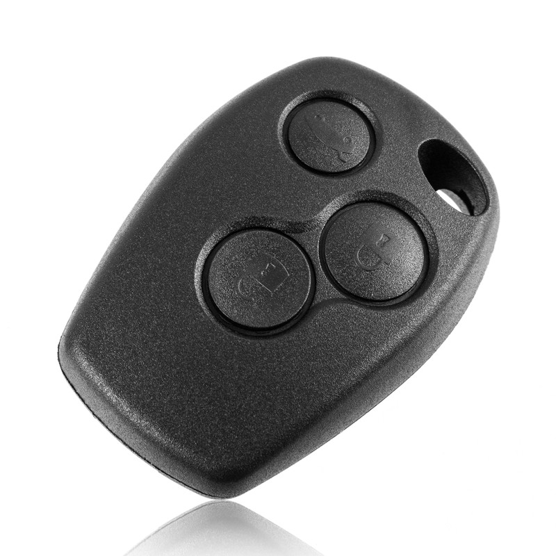 Key Shell Pilot Car Key with 3 Buttons for Renault