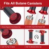 FunOwlet Butane Torch Lighter, Refillable Kitchen Blow Lighters, Culinary Cooking