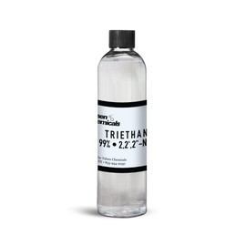 Triethanolamine (Tea) for Cosmetics 250 mL 99% pH Balancer, Surfactants DIY Skincare and Cosmetic Products by Talsen Chemicals