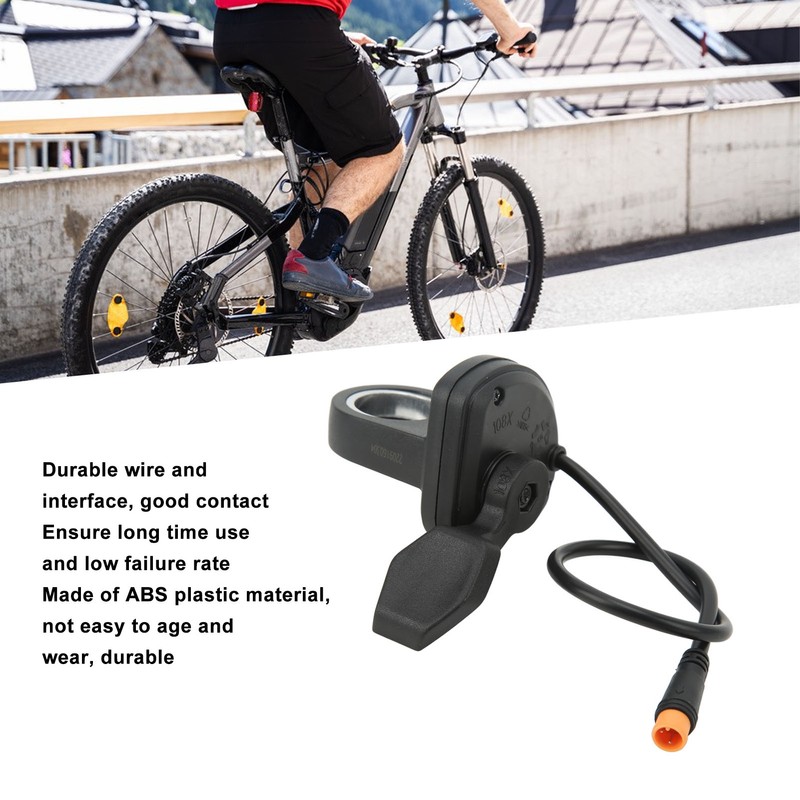 Thumb Throttle Universal Replacement Waterproof Connector Thumb Trigger Throttle for